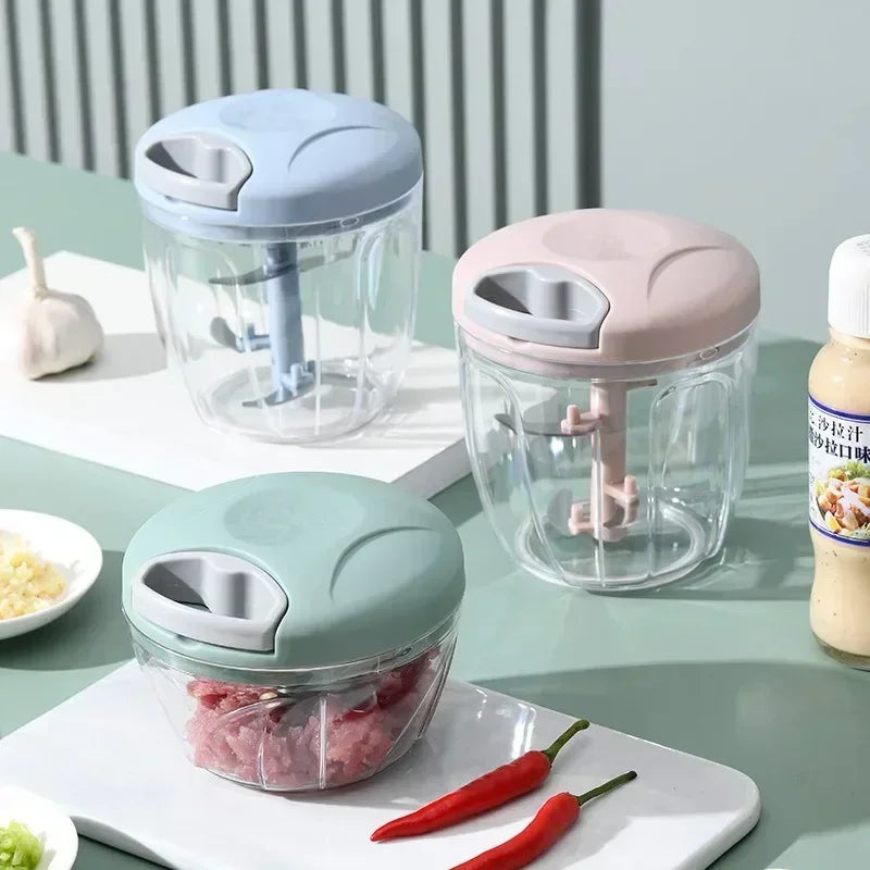 Multi-Functional Manual Vegetable and Onion Chopper