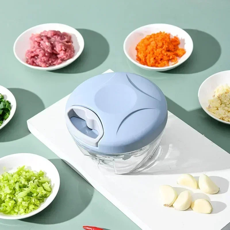 Multi-Functional Manual Vegetable and Onion Chopper