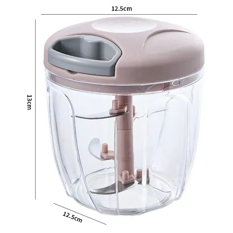 Multi-Functional Manual Vegetable and Onion Chopper