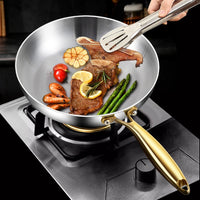 Premium Nonstick Stainless Steel Frying Pan™