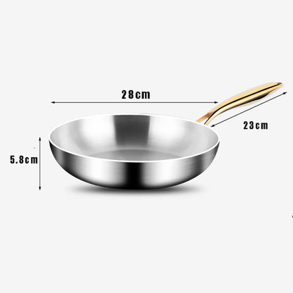 Premium Nonstick Stainless Steel Frying Pan™