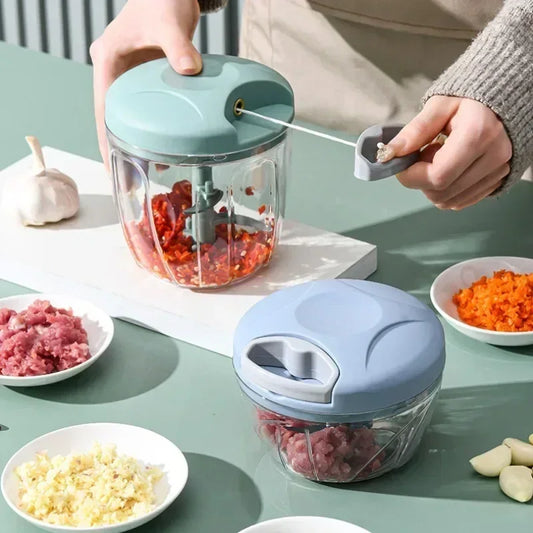 Multi-Functional Manual Vegetable and Onion Chopper
