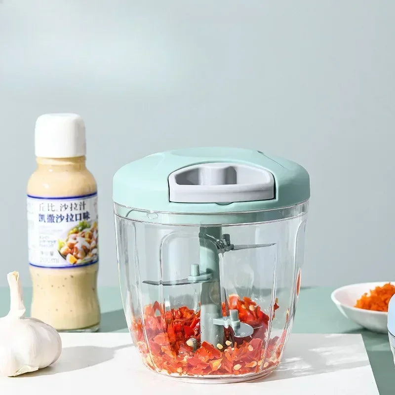 Multi-Functional Manual Vegetable and Onion Chopper